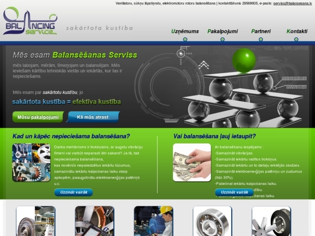 Balancing service, SIA